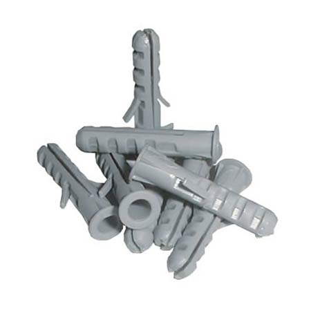 Articolo 406 Tasselli nylon foro diametro mm 5 - Idoneo all'utilizzo con il Mod. 595 Speciale piastrina inox per ancoraggio fune - Osd gruppo Ecotech srl